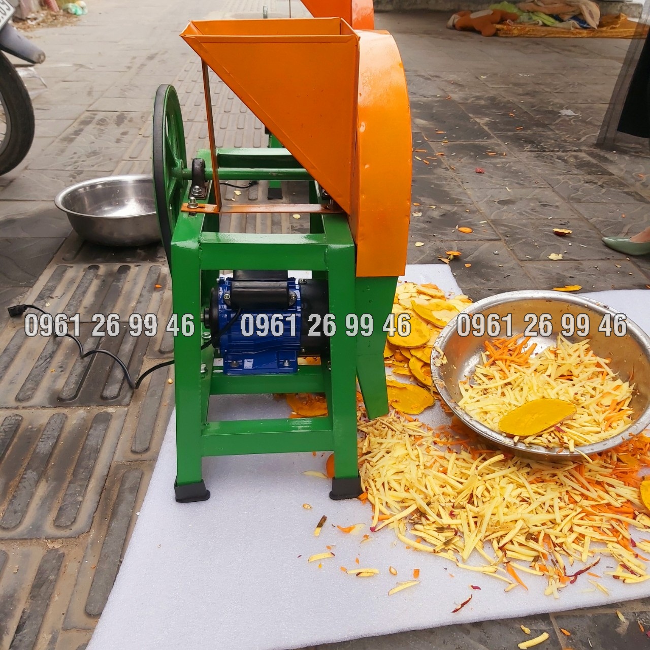 Máy thái sợi cà rốt, khoai sắn, củ cải VM T2CN75