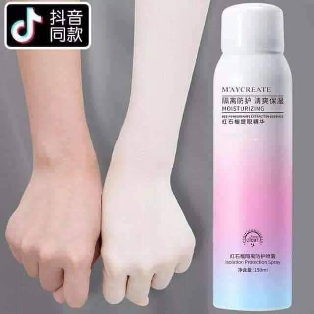 Xịt chống nắng Maycreate CN50.Shop_Hân_Chi