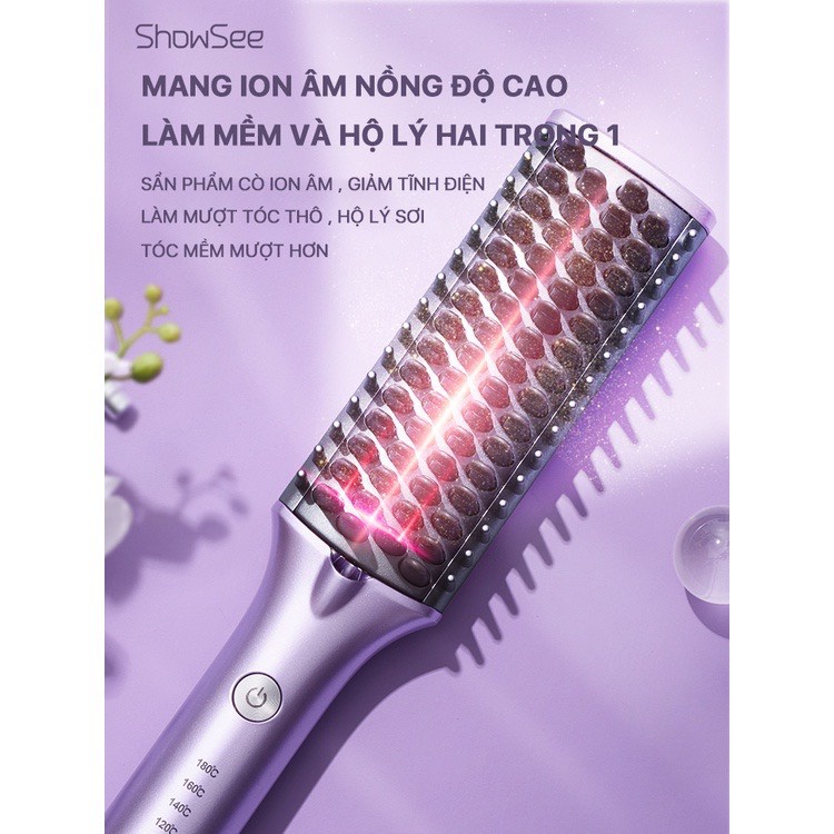 Lược chải điện Xiaomi Showsee E1 / E1-V/ E1-P (Hàng chính hãng - BH 3 tháng)