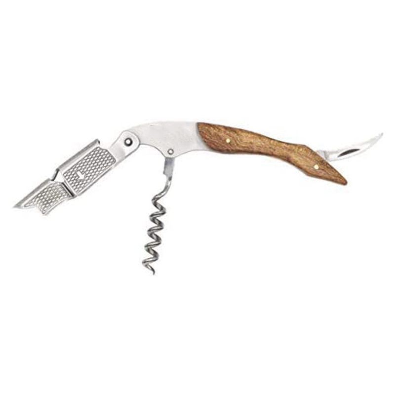 Wine Opener,Rosewood Handle Corkscrew,Wine Bottle Opener,Portable