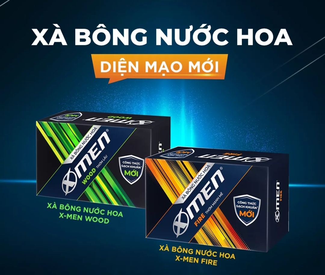 Xà bông cục Xmen Fire 90g