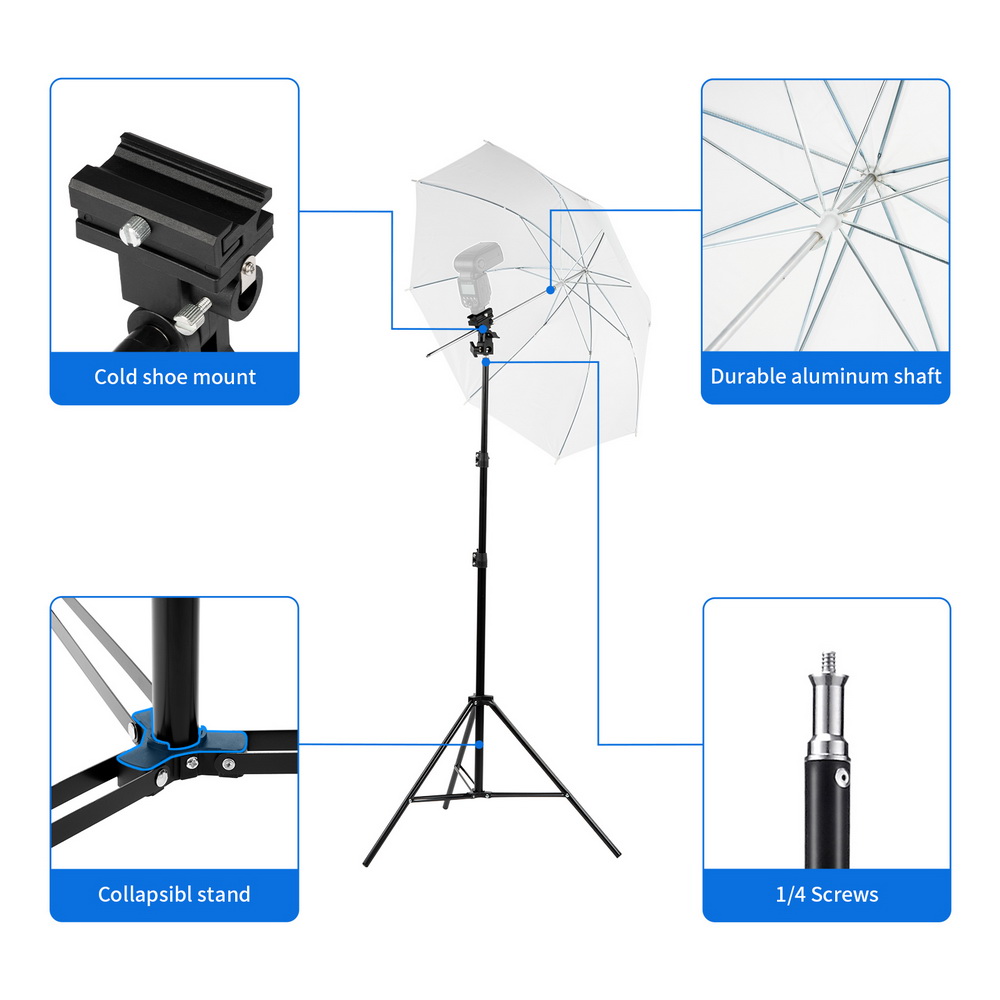 Selens Ánh Sáng Là Viết Tắt Của Nhiếp Ảnh Chiếu Sáng Dù Softbox Flash Chân Đế Gắn Bộ Cho Máy Ảnh Thiết Bị Phòng Thu