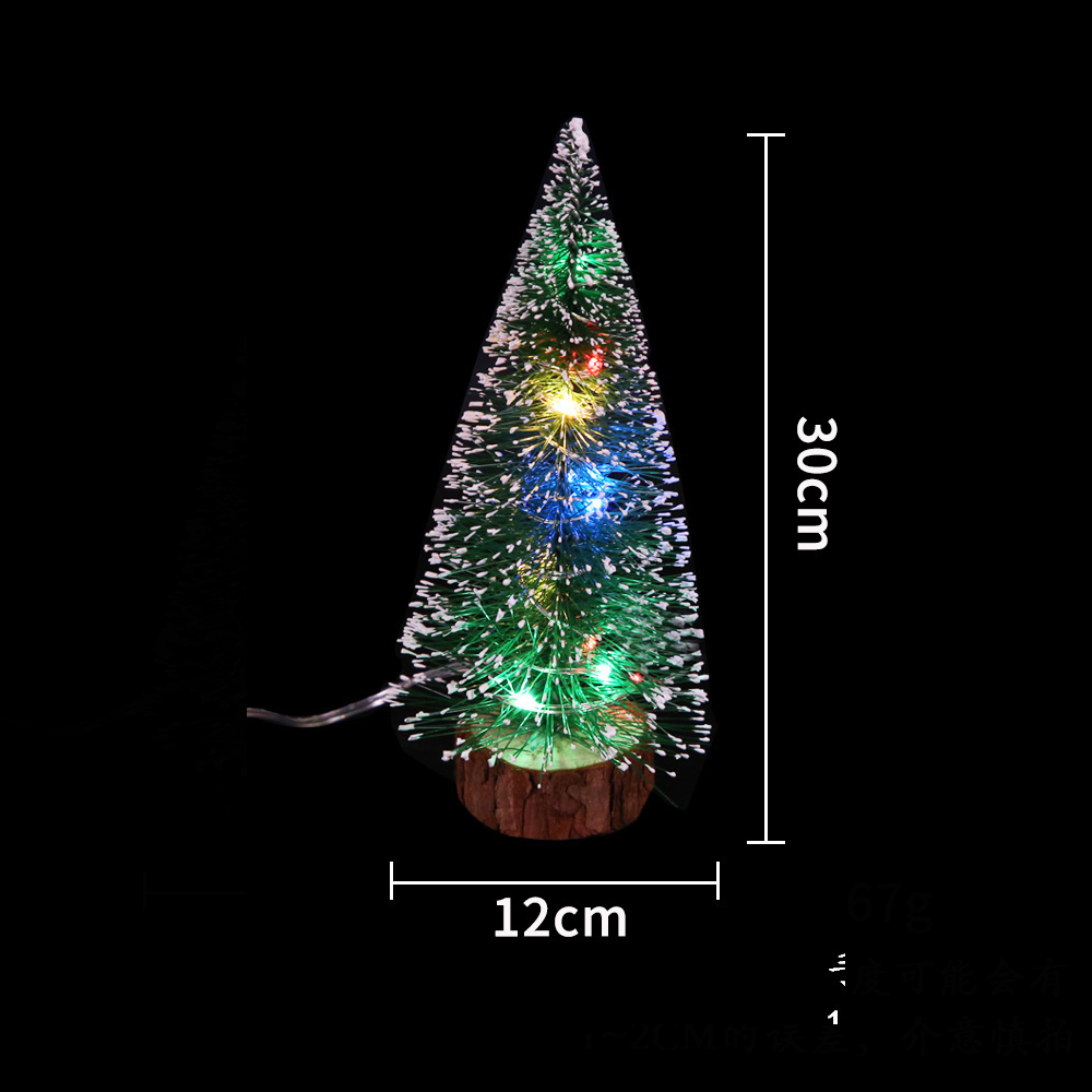 4 Different Sizes Xmas Tree Mini Christmas Tree LED Christmas Tree Decoration Tabletop Christmas Tree Artificial Snow Tree Frosty Xmas Tree Festival Decorations Miniature Christmas Tree Decor Christmas Tree Ornament Snow-covered Christmas Tree 4 Different