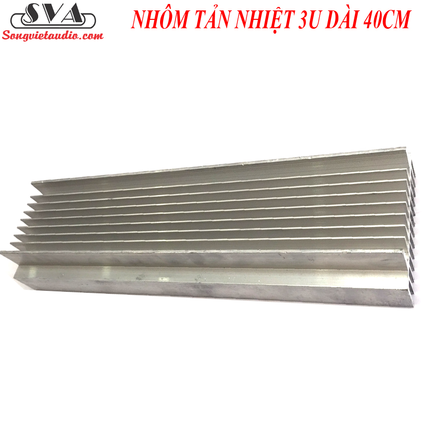 NHÔM TẢN NHIỆT 3U DÀI 40 CM.