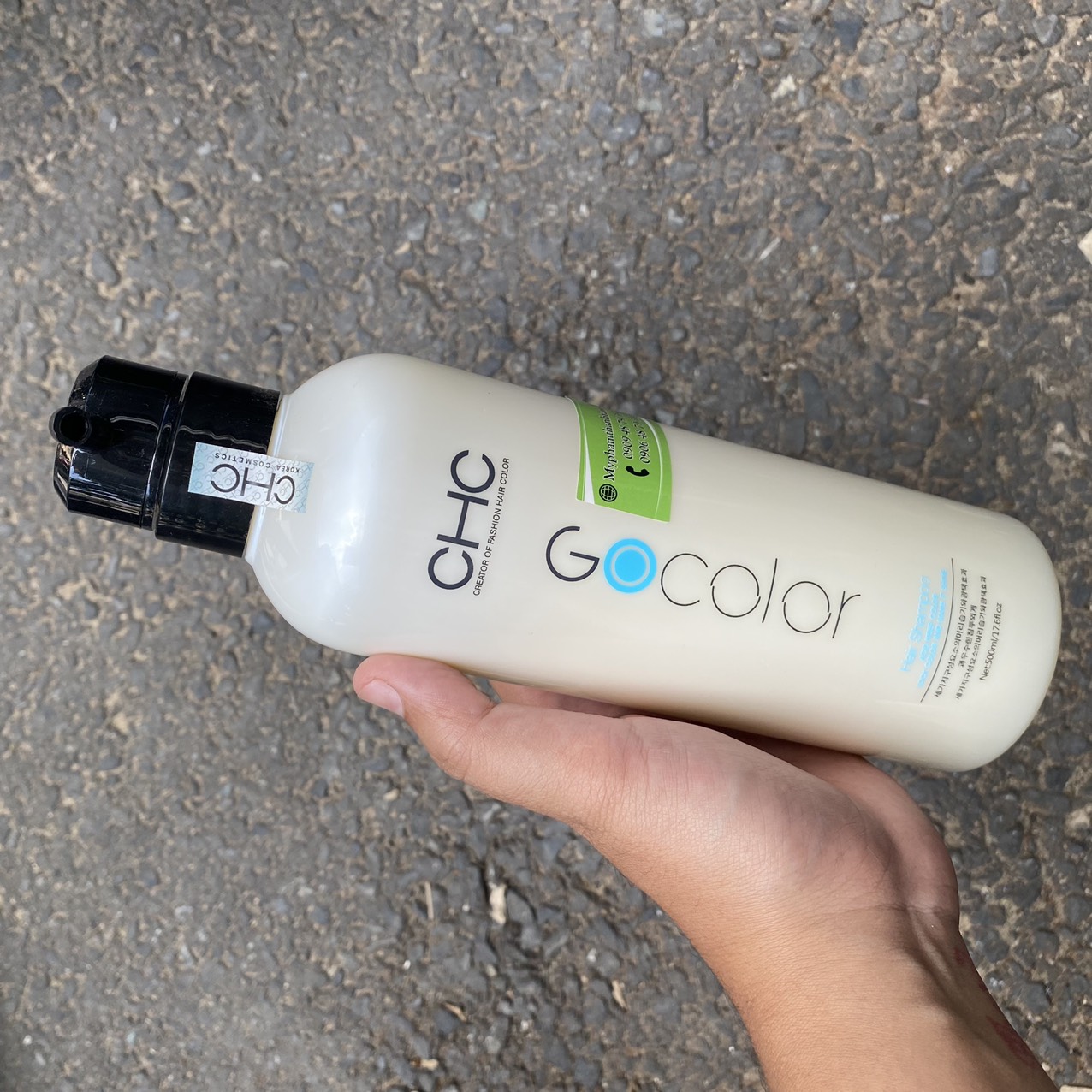 Dầu gội chc gocolor phục hồi, giữ màu, giảm rụng, kích mọc tóc chc gocolor 500ml