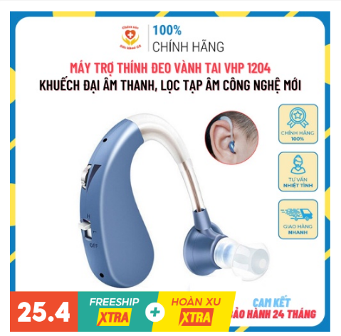 Máy trợ thính cho người già 🔔 tai nghe trợ thính không dây, máy trợ thính đeo vành tai, khuếch đại âm thanh