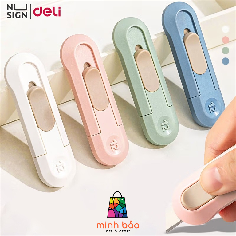 Dao rọc giấy mini 25mm deli nusign ns065