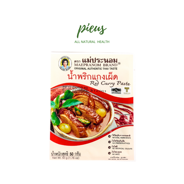 Gia vị cà ri đỏ | Red Curry Paste Meapranom