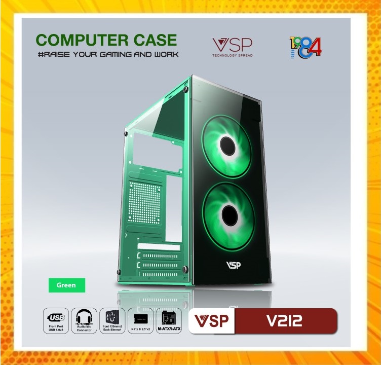 Case VSP Home and Gaming V212 (mATX) lk84