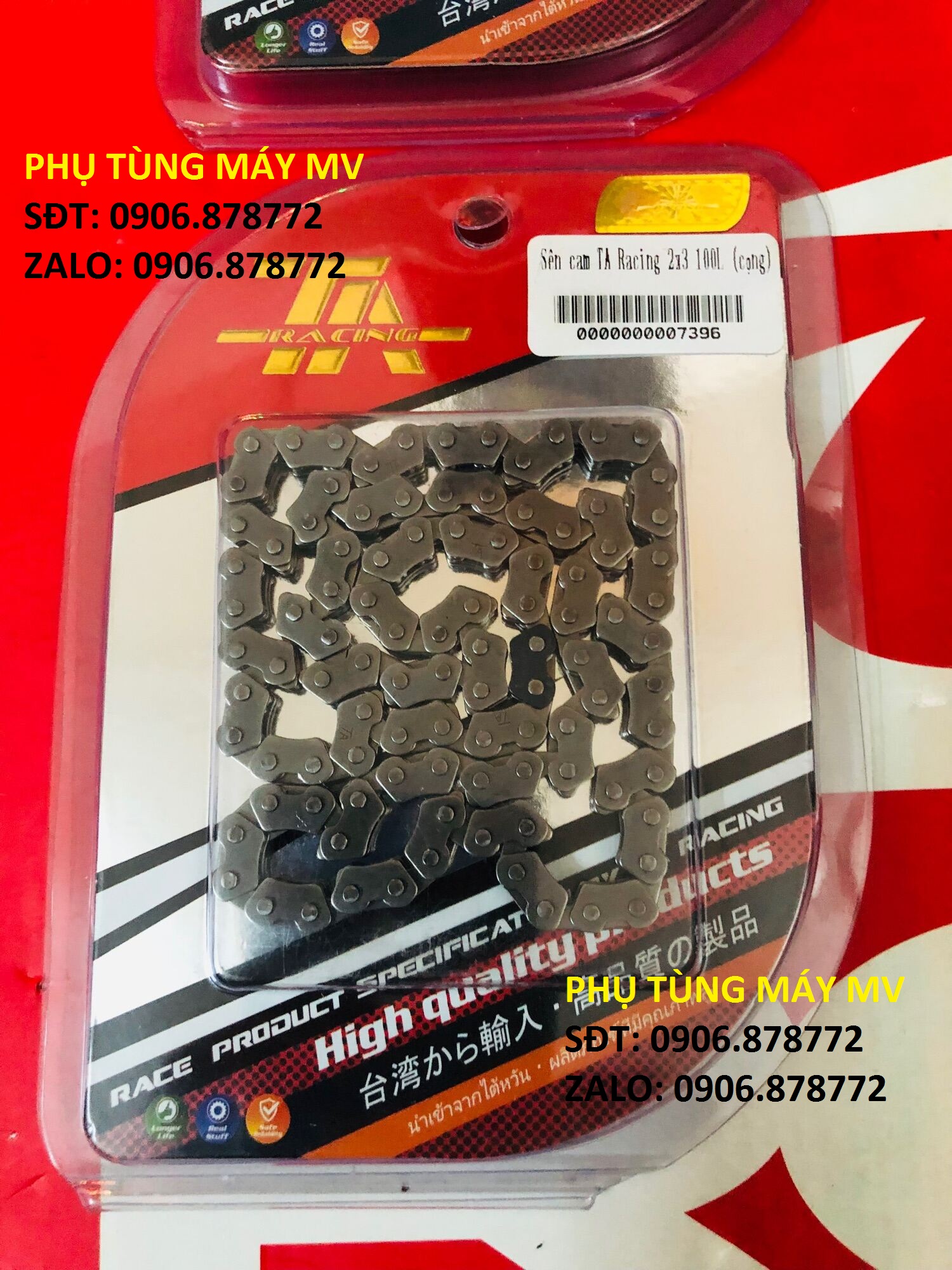 Sên cam dành cho Ex135/150. Đủ size. TA SPEED
