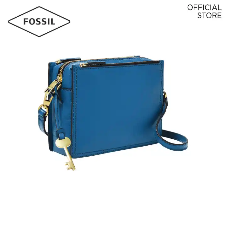 Fossil Campbell Blue Crossbody Bag Zb7264965 Lazada Singapore