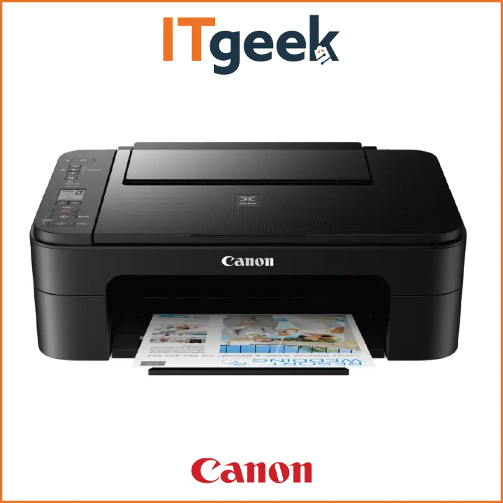 canon printer black