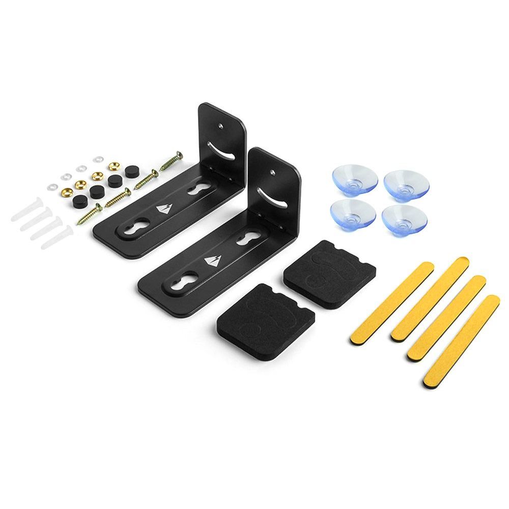 JIYAN2866 Durable Metal Center Channel Wall Mount Bracket Soundbar