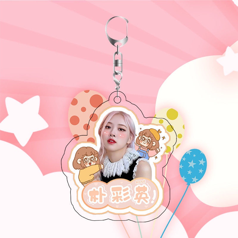 Móc khóa hình nhóm nhạc blackpink