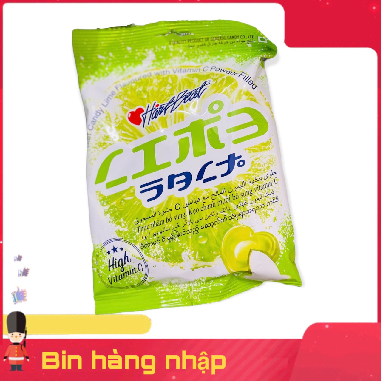Kẹo chanh muối thái lan túi 30 viên