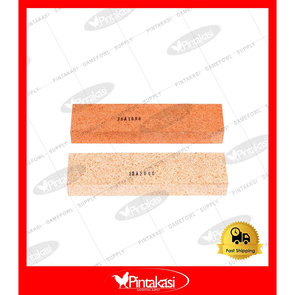 1pc Kenmax Finishing Indian Stone 1000 Grits for Gamefowl Rooster