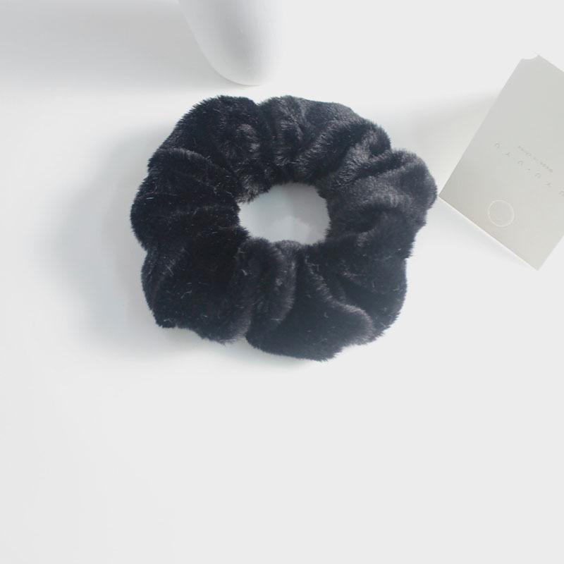 Dây cột tóc Scrunchies lông nhung siêu mềm