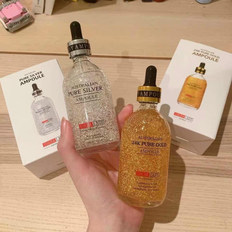 SERUM BẠC ÚC- Australian Pure Silver Ampoule Theralady 100ml ( Hàng Úc đi air)