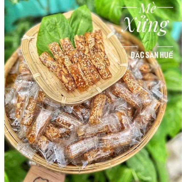 1kg kẹo mè xửng đặc sản Huế - bánh kẹo đồ ăn vặt- mứt tết
