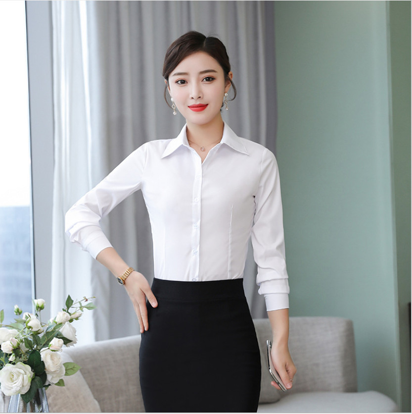 Áo sơ mi nữ công sở dài tay dáng công sở sm32