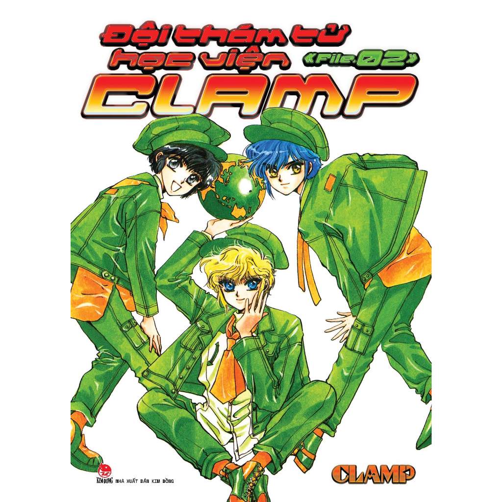 Kim Đồng - Boxset Đội Thám Tử Học Viện Clamp (3 Tập) [Tặng Kèm Poster Kẹp Mỗi Tập](Comic)