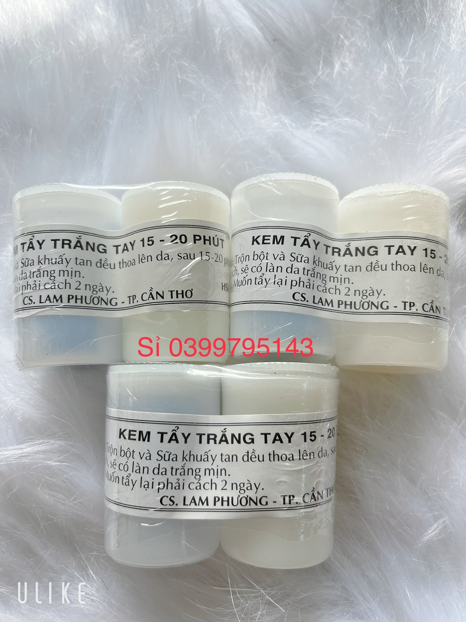 Cặp kem tẩy trắng da nhanh cấp tốc chính hãng