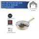 Tefal One Pick Pot Pan 22cm w/glass lid - Mushroom Beige. 