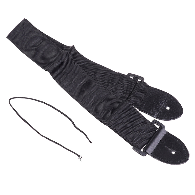 【GG Music】💖【HOT SALE】🎈🎈 68cm-124cm Universal Guitar Strap Adjustable Nylon Guitar Belt with PU Leather