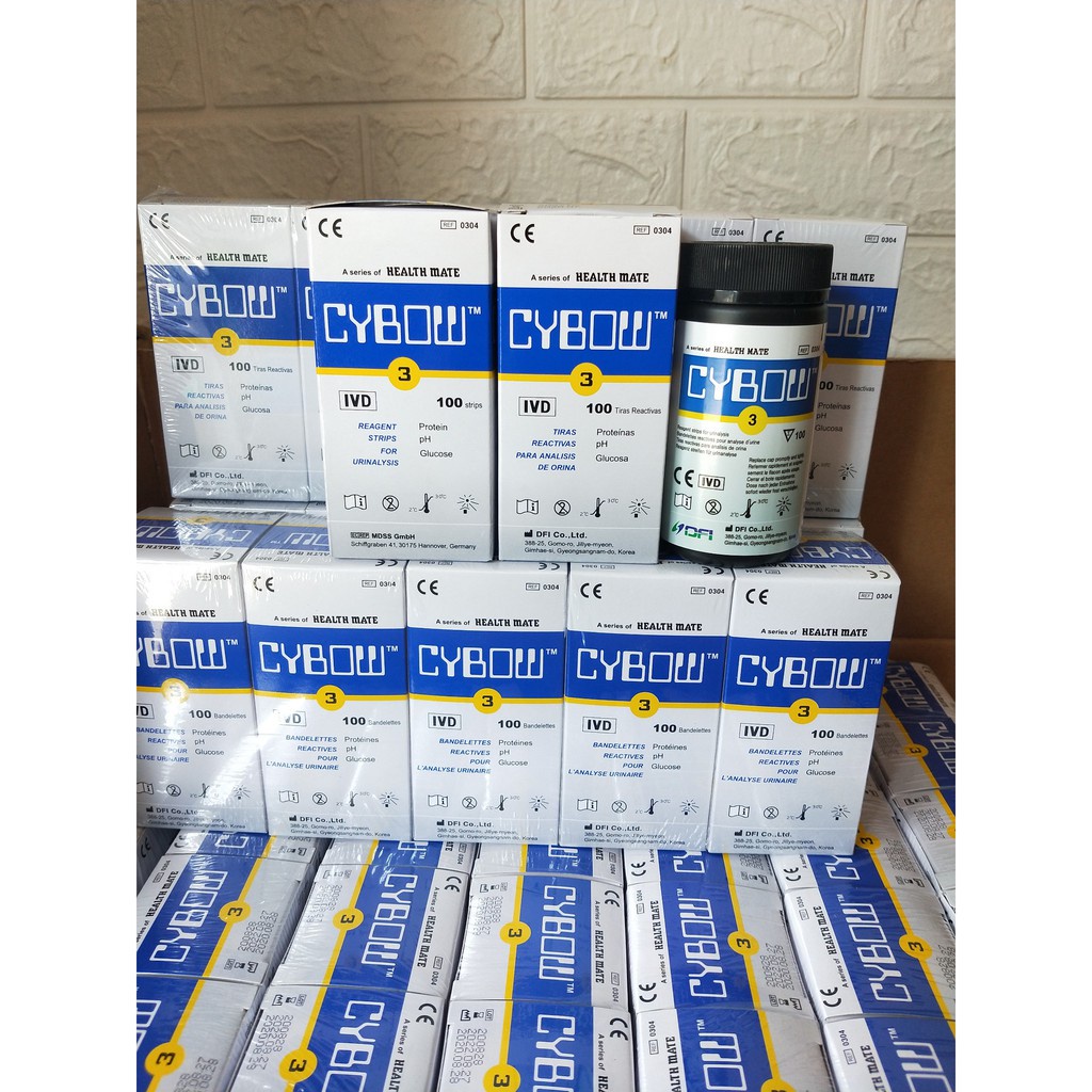 Que thử nước tiểu Cybow 3, 10 thông số