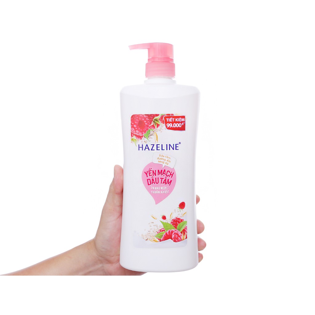 Sữa Tắm Dưỡng Da HAZELINE Chai 1,2L