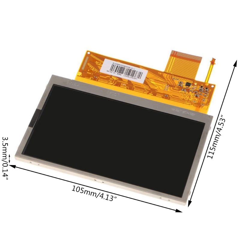 LCD Display Screen Panel Replacement Part with Backlight Video Games Repair Parts & Accessories for PSP 1000