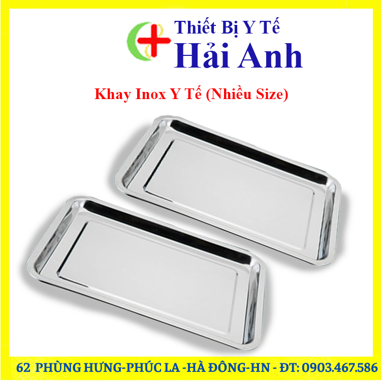 Khay Inox Y Tế (Nhiều Size)