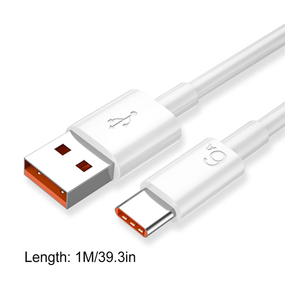 Fast Charging USB Type C Cable Accessories Mobile Phone Charging Cable for Xiaomi Redmi POCO Huawei Honor OPPO VIVO