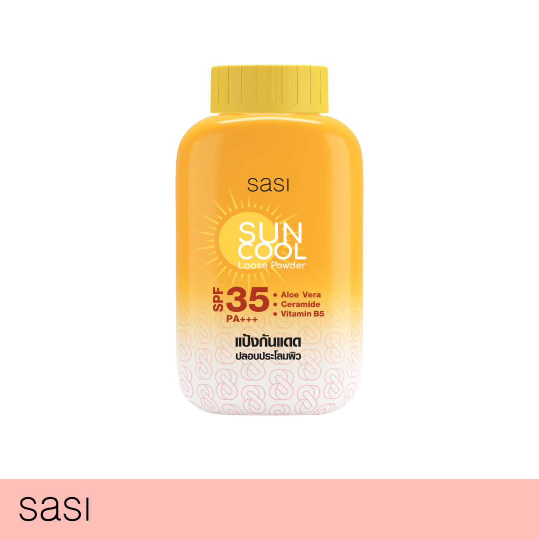 sasi ศศิซัน คูล ลูส พาวเดอร์ 50 กรัม Sun Cool Powder 50g. | Lazada.co.th