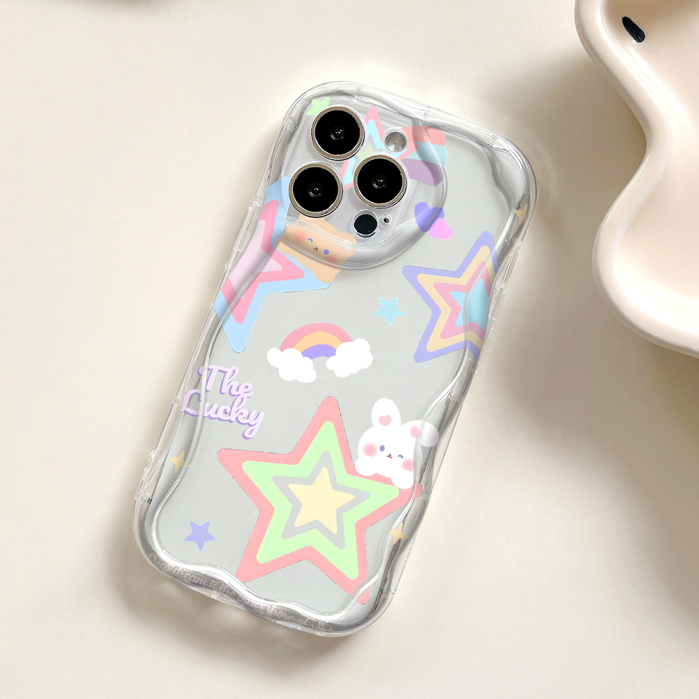 Jizetin%20for%20Infinix%20Smart%208%20Hot%2040i%20Spark%20Go%202024%20Spark%2020%2020C%20Pop%208%20Back%20Cover%20Full%20Screen%20Colorful%20Stars%20Cream%20Wavy%20Edge%20Soft%20Silicone%20Phone%20Case%20-%20Image%207