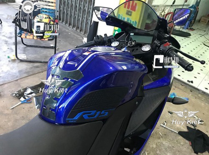 [HCM]Cặp Miếng Dán Bình Xăng Chống Trượt Cho Xe Yamaha R15 MS1561do