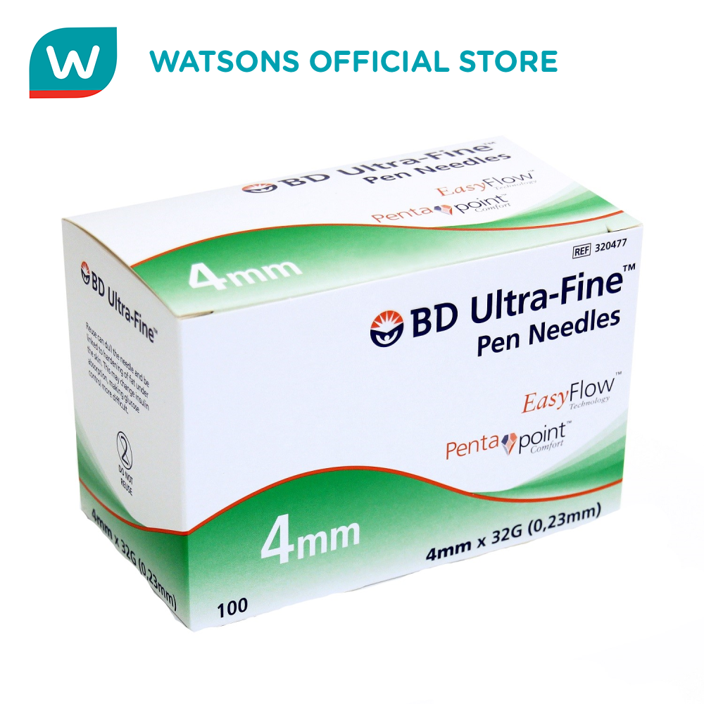 BD Nano Ultra-Fine Pen Needles 32G 4mm 90/BX Diabetic, 54% OFF