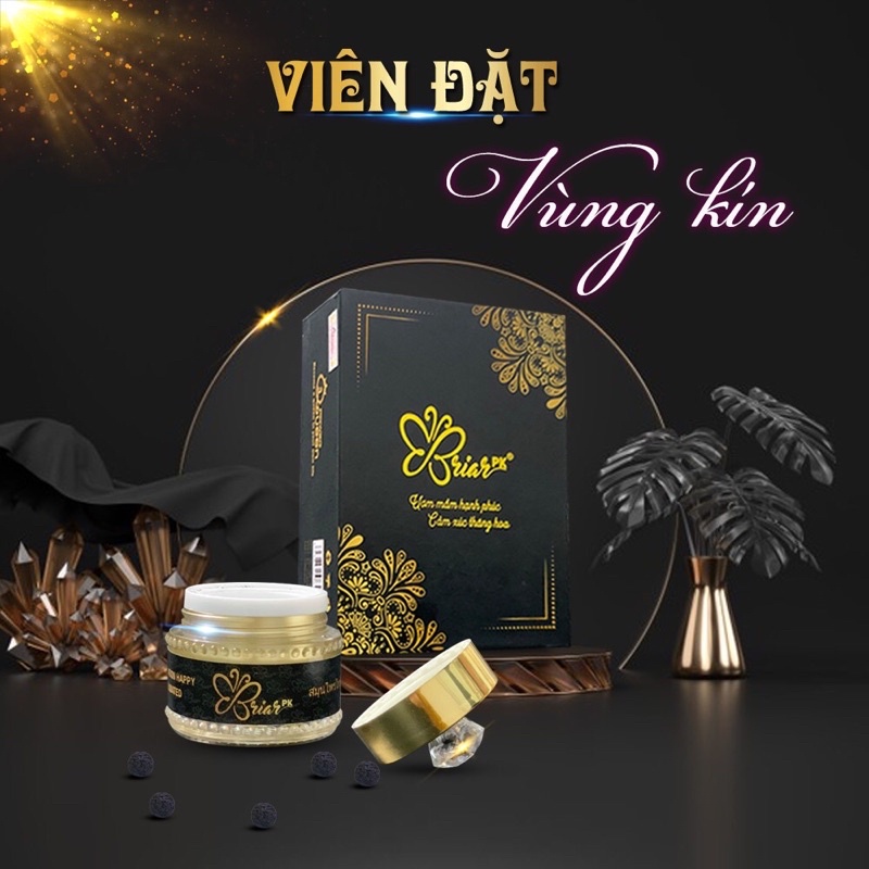 viên đặt xe khít briar (hộp 10 viên-che tên sản phẩm)
