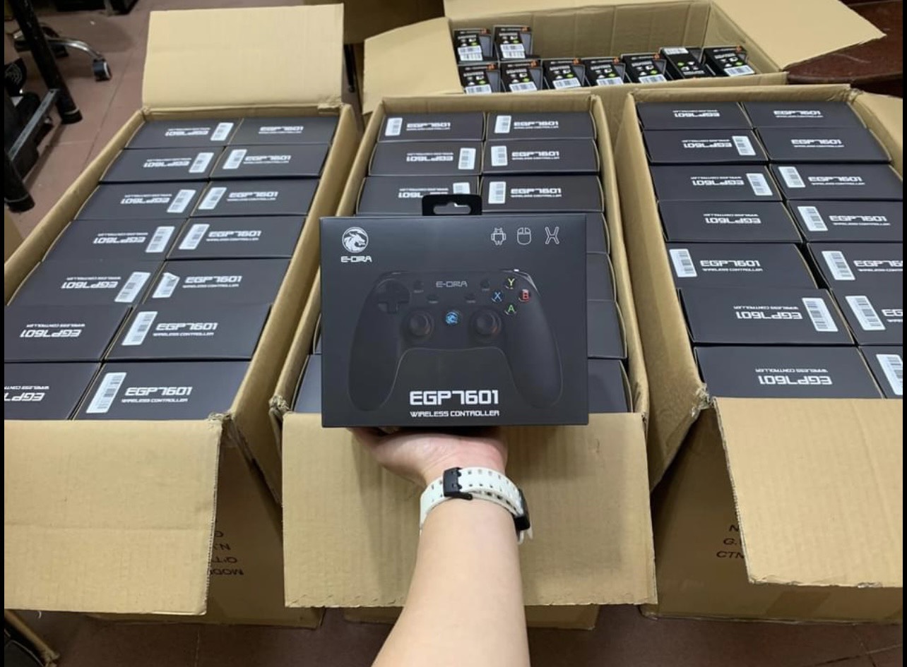 Tay cầm chơi game không dây E-dra EGP7601 (Wireless2.4Ghz & Bluetooth)