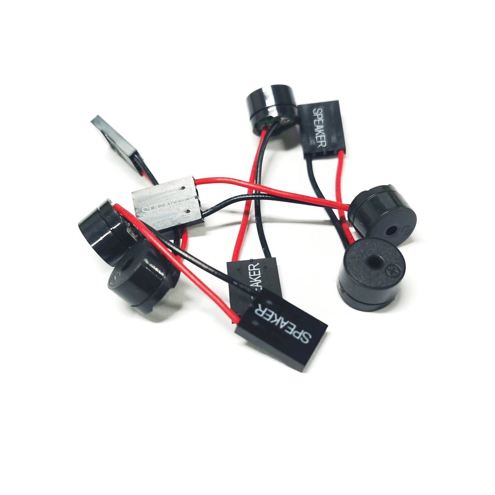 10-20PCS Mini Plug Speaker kit, Internal BIOS Computer Motherboard Mini Onboard Case Buzzer Board Beep Alarm for PC, Electronics, and DIY Projects