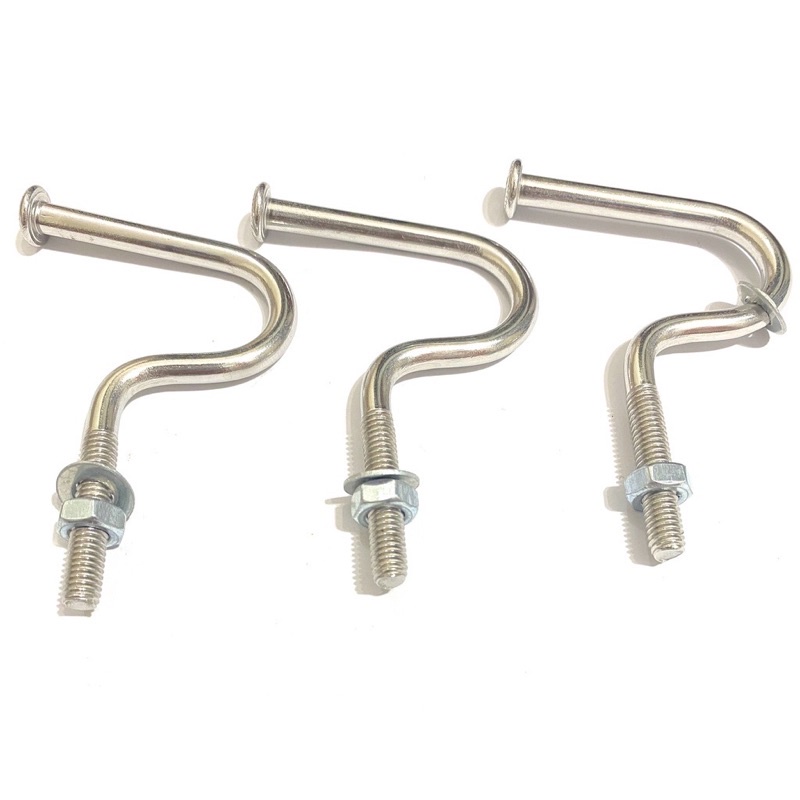 Móc treo đồ Inox gắn xe máy