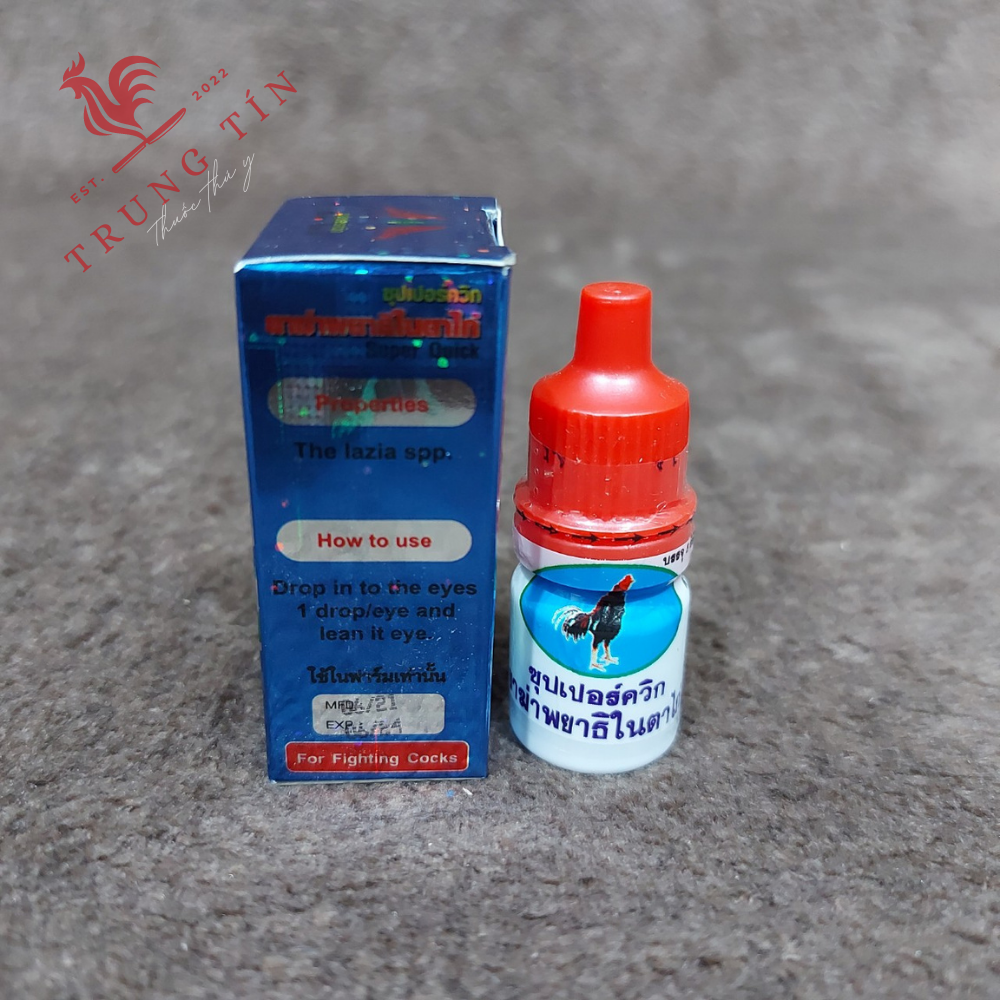 Thuốc gà đá điều trị giun mắt ở gà đá (1 lọ / 5cc)