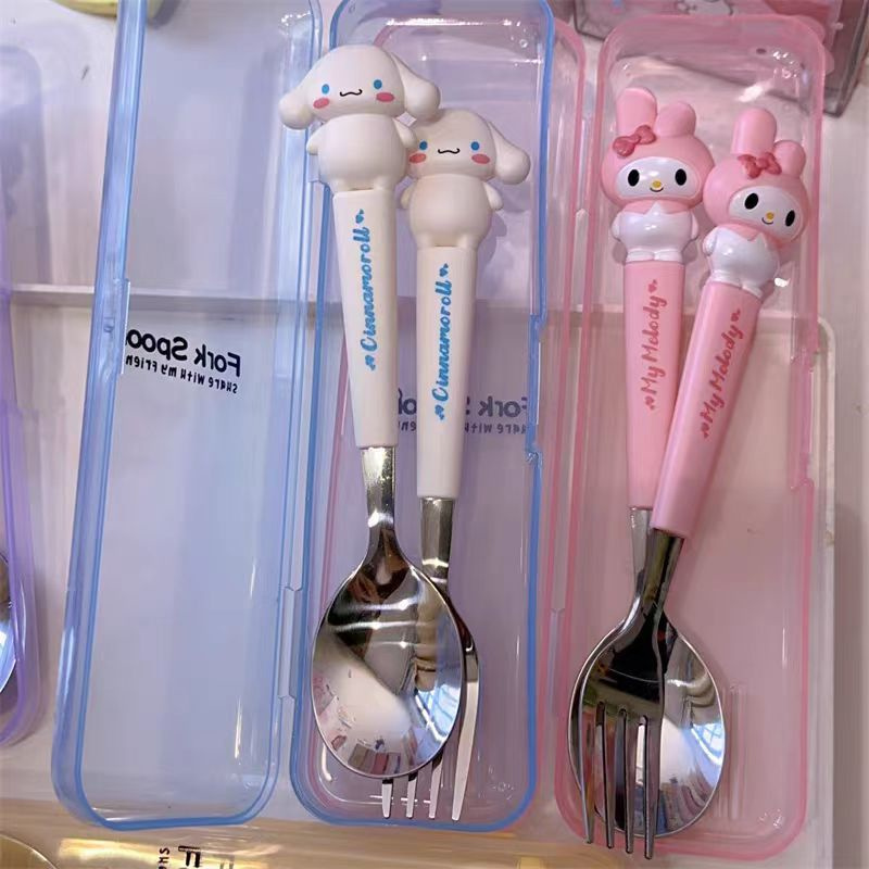 Cartoon%20Cute%202%20Piece%20Cutlery%20Set%20Fork%20Spoon%20With%20Storage%20Box%20Set%20Portable%20Cutlery%20Set%20Dounp%20-%20Image%206