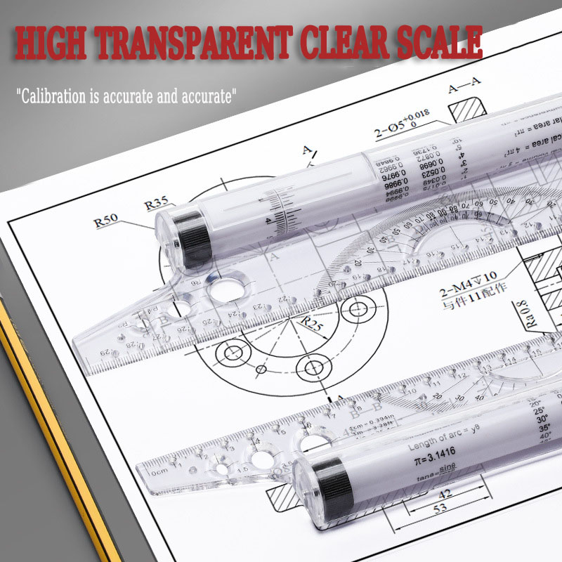 【Unique features】30cm1 to 100 Multi-Functional Architectural ...
