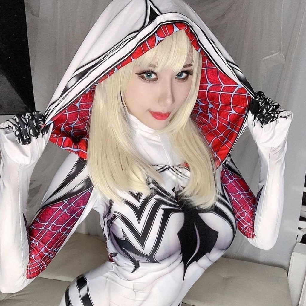 Spiderman Tights cos Parallel Universe Gwen One-Piece Venom Female Spider  Movie cosplay Costume Women | Lazada PH