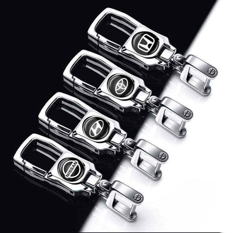 Móc Chìa Khóa Có Logo Các Hãng Xe Ô Tô, xe máy Honda, Toyota, Huyndai... Móc khóa kim loại Cao cấp - Hàng Chuẩn