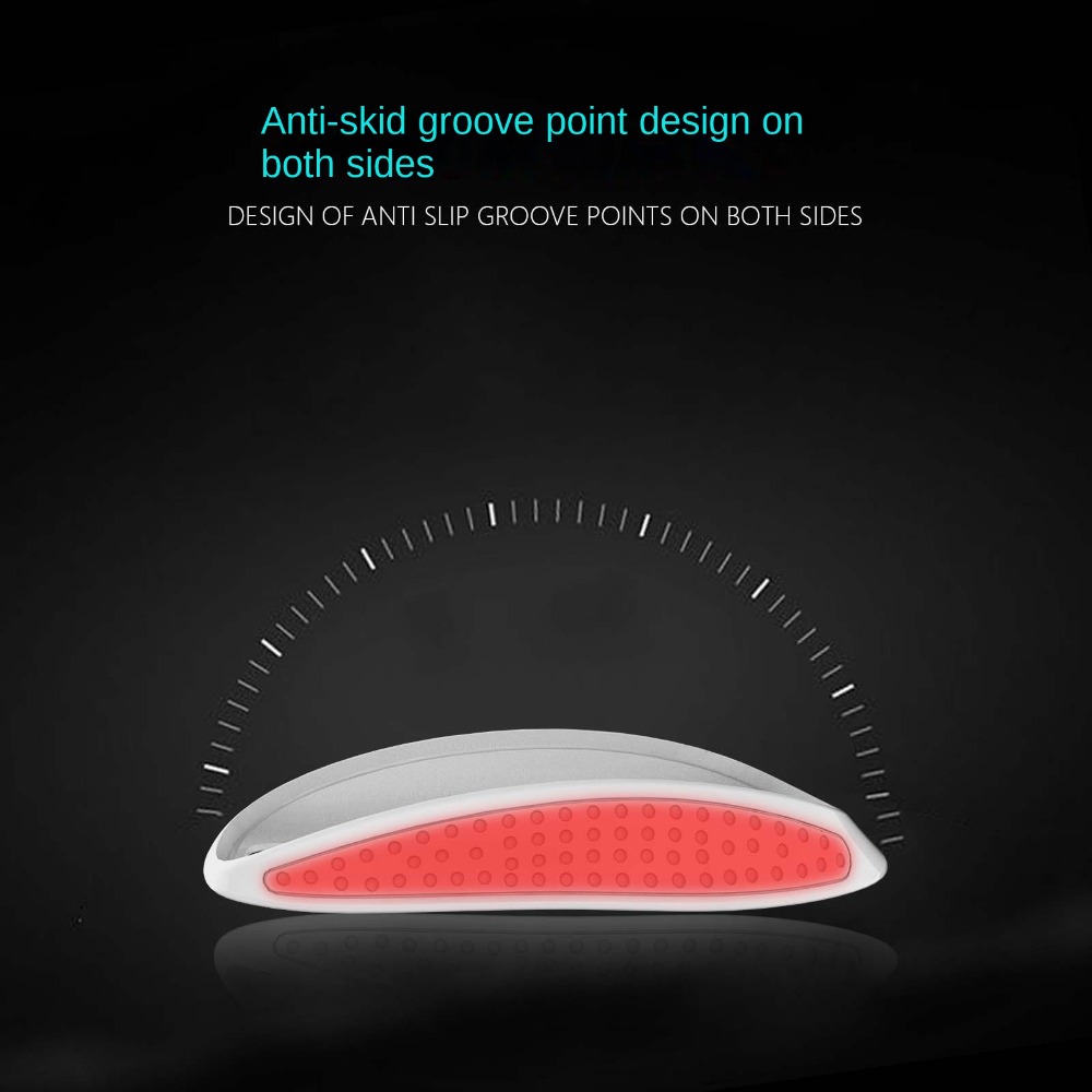 Junglepia Magic Mouse phụ kiện Mouse cơ sở Chuột công thái học Grip hỗ trợ Ergonomic 3D in ấn nâng cao cơ sở thiết kế vỏ Ốp tích hợp sạc dự phòng cho Apple Magic Mouse Dock PC
