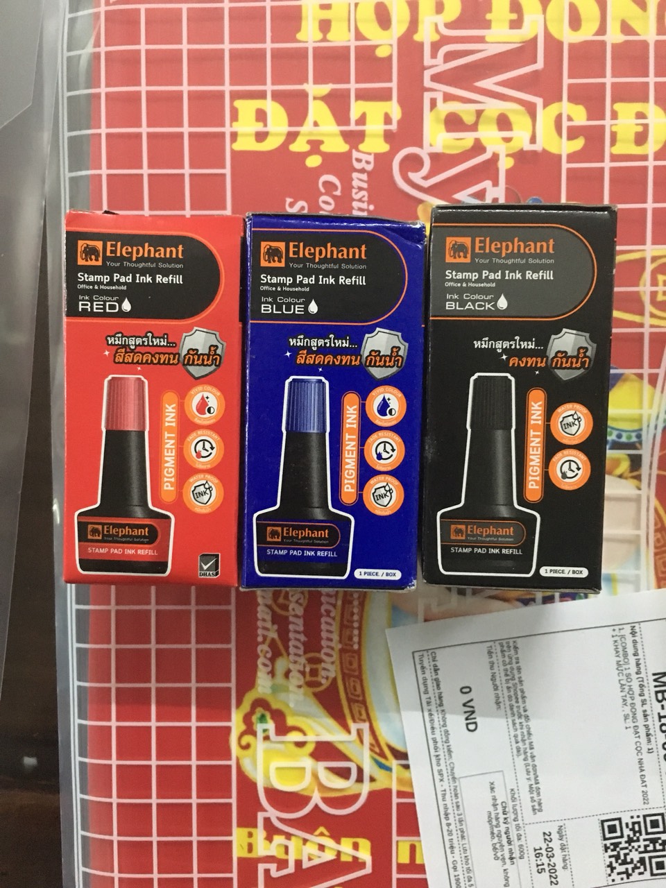 Sổ Hợp Đồng Đặt Cọc Nhà Đất 3 Liên - Chất Lượng Cao!!!2