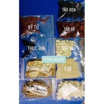 gói hầm gà, chim 9 vị tự mix 100g