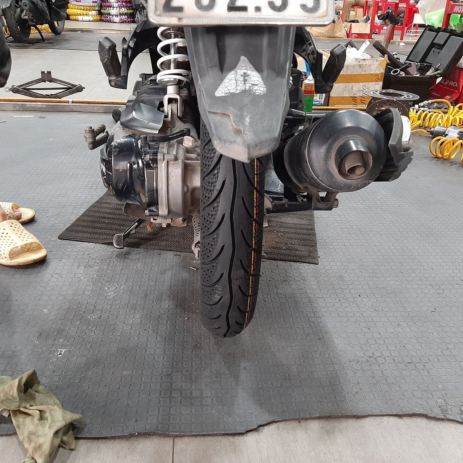 Vỏ maxxis 90/90-16 gai kim cương 3d cho xe yamaha nouvo, suzuki hayate, impulse